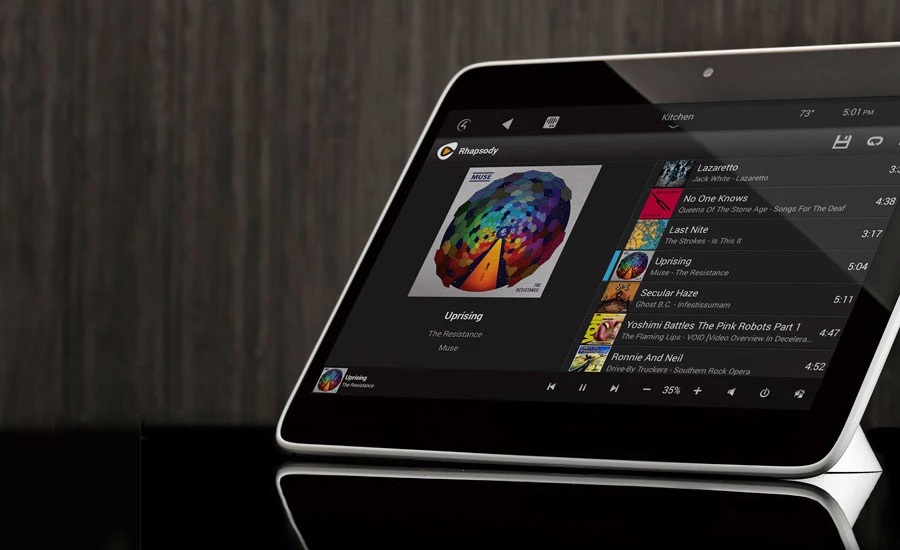 TabletHomeAutomationAudio